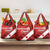 Canada Maple Leaf Grocery Bag A mari usque ad mare