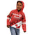 Personalised Canada Maple Leaf Kid Hoodie A mari usque ad mare