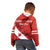 Personalised Canada Maple Leaf Kid Hoodie A mari usque ad mare