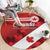 Canada Maple Leaf Round Carpet A mari usque ad mare - Wonder Print Shop