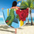 Saint Lucia Beach Blanket Jacquot Parrot Rosie Floral