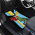 Saint Lucia Car Mats Jacquot Parrot Rosie Floral