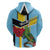 Personalized Saint Lucia Hoodie Jacquot Parrot Rosie Floral