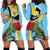 Personalized Saint Lucia Hoodie Dress Jacquot Parrot Rosie Floral