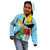 Personalized Saint Lucia Kid Hoodie Jacquot Parrot Rosie Floral