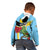 Personalized Saint Lucia Kid Hoodie Jacquot Parrot Rosie Floral