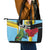 Saint Lucia Leather Tote Bag Jacquot Parrot Rosie Floral