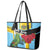 Saint Lucia Leather Tote Bag Jacquot Parrot Rosie Floral