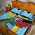 Saint Lucia Quilt Bed Set Jacquot Parrot Rosie Floral - Wonder Print Shop