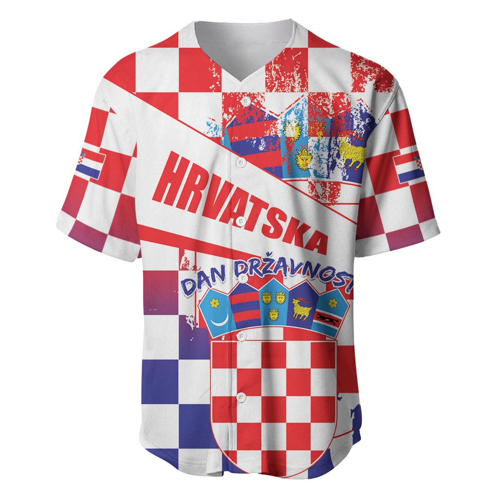 Croatia National Day 2024 Baseball Jersey Hrvatska Dan drzavnosti