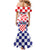 Croatia National Day 2024 Family Matching Mermaid Dress and Hawaiian Shirt Hrvatska Dan drzavnosti