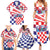 Croatia National Day 2024 Family Matching Summer Maxi Dress and Hawaiian Shirt Hrvatska Dan drzavnosti