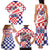 Croatia National Day 2024 Family Matching Tank Maxi Dress and Hawaiian Shirt Hrvatska Dan drzavnosti