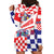 Croatia National Day 2024 Hoodie Dress Hrvatska Dan drzavnosti - Wonder Print Shop