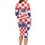 Croatia National Day 2024 Long Sleeve Bodycon Dress Hrvatska Dan drzavnosti - Wonder Print Shop