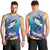 Tuna Fishing Men Tank Top Tuna Fish With Marine Life - Wonder Print Shop