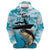 Tuna Fishing Zip Hoodie Fish Camouflage Pattern - Wonder Print Shop