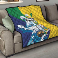 Saint Vincent and the Grenadines Sailing Quilt Caribbean Sailing