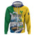 Personalized Saint Vincent and the Grenadines Sailing Zip Hoodie Caribbean Sailing