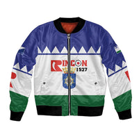 Personalised Bonaire Rincon Bomber Jacket Flag Stylized
