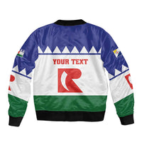 Personalised Bonaire Rincon Bomber Jacket Flag Stylized