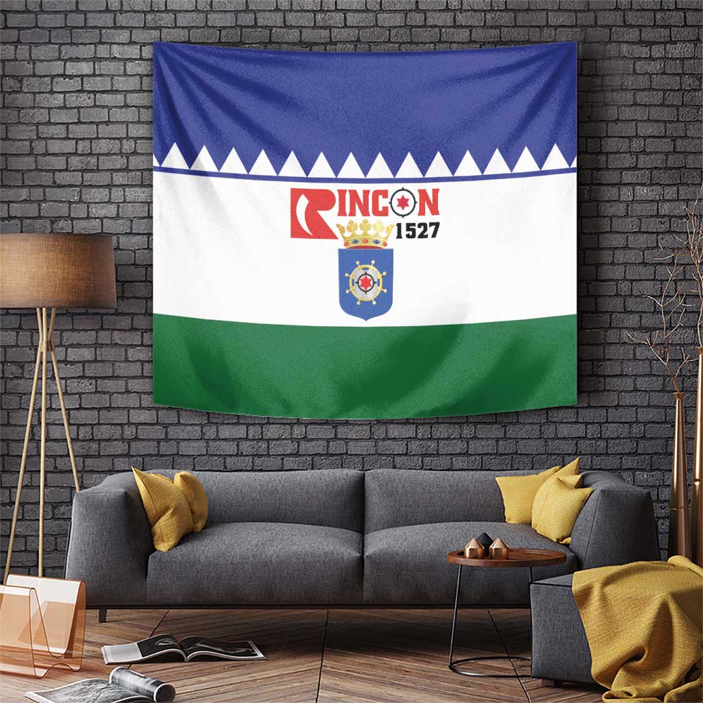 Bonaire Rincon Tapestry Flag Stylized