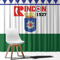 Bonaire Rincon Window Curtain Flag Stylized