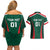 Personalized Mexico 2024 Football Couples Matching Off Shoulder Short Dress and Hawaiian Shirt El Tri Go Champion