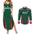 Personalized Mexico 2024 Football Couples Matching Summer Maxi Dress and Long Sleeve Button Shirt El Tri Go Champion