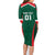 Personalized Mexico 2024 Football Family Matching Long Sleeve Bodycon Dress and Hawaiian Shirt El Tri Go Champion