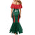 Personalized Mexico 2024 Football Family Matching Mermaid Dress and Hawaiian Shirt El Tri Go Champion