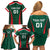 Personalized Mexico 2024 Football Family Matching Off Shoulder Short Dress and Hawaiian Shirt El Tri Go Champion