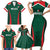 Personalized Mexico 2024 Football Family Matching Short Sleeve Bodycon Dress and Hawaiian Shirt El Tri Go Champion