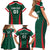 Personalized Mexico 2024 Football Family Matching Short Sleeve Bodycon Dress and Hawaiian Shirt El Tri Go Champion