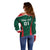 Personalized Mexico 2024 Football Off Shoulder Sweater El Tri Go Champion - Wonder Print Shop