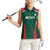 Personalized Mexico 2024 Football Women Sleeveless Polo Shirt El Tri Go Champion