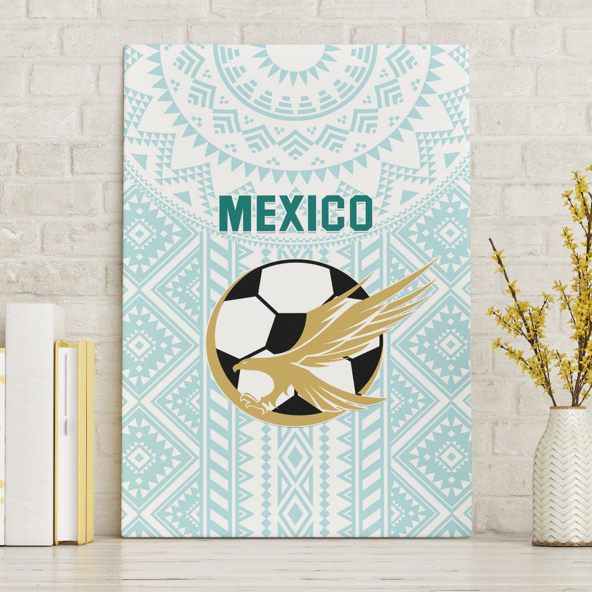 Mexico 2024 Football Canvas Wall Art El Tri Special Version