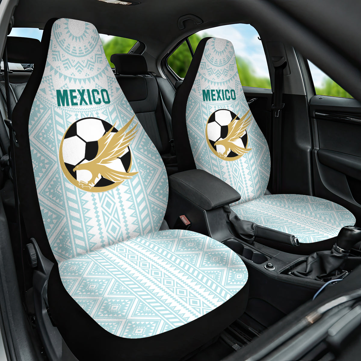 Mexico 2024 Football Car Seat Cover El Tri Special Version