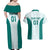 Personalized Mexico 2024 Football Couples Matching Off Shoulder Maxi Dress and Hawaiian Shirt El Tri Special Version