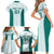 Personalized Mexico 2024 Football Family Matching Short Sleeve Bodycon Dress and Hawaiian Shirt El Tri Special Version