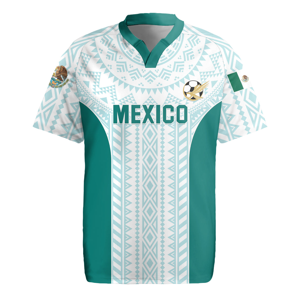 Personalized Mexico 2024 Football Rugby Jersey El Tri Special Version