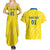 Personalized Ecuador 2024 Football Couples Matching Summer Maxi Dress and Hawaiian Shirt Come On La Tri - Wonder Print Shop