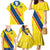 Personalized Ecuador 2024 Football Family Matching Mermaid Dress and Hawaiian Shirt Come On La Tri - Wonder Print Shop