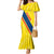 Personalized Ecuador 2024 Football Family Matching Mermaid Dress and Hawaiian Shirt Come On La Tri - Wonder Print Shop