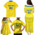 Personalized Ecuador 2024 Football Family Matching Puletasi and Hawaiian Shirt Come On La Tri - Wonder Print Shop