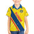 Personalized Ecuador 2024 Football Family Matching Puletasi and Hawaiian Shirt Come On La Tri - Wonder Print Shop