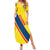 Personalized Ecuador 2024 Football Family Matching Summer Maxi Dress and Hawaiian Shirt Come On La Tri - Wonder Print Shop