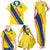 Personalized Ecuador 2024 Football Family Matching Tank Maxi Dress and Hawaiian Shirt Come On La Tri - Wonder Print Shop