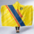 Ecuador 2024 Football Hooded Blanket Come On La Tri