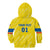 Personalized Ecuador 2024 Football Kid Hoodie Come On La Tri - Wonder Print Shop